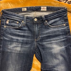 AG Olivia skinny boot cut jeans